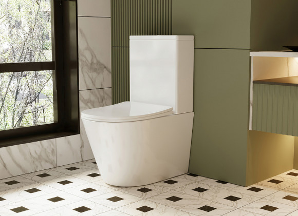 Унитаз компакт Abber Bequem AC1112 с бачком и сиденьем Микролифт Унитаз компакт Abber Bequem AC1112 с бачком и сиденьем Микролифт