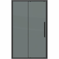 Душевая дверь Grossman Cosmo 100 100.K33.02.100.21.10 профиль Черный матовый стекло тонированное