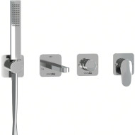 Смеситель для ванны WasserKRAFT Weida A3151.268.270.271.087.103 Хром Смеситель для ванны WasserKRAFT Weida A3151.268.270.271.087.103 Хром