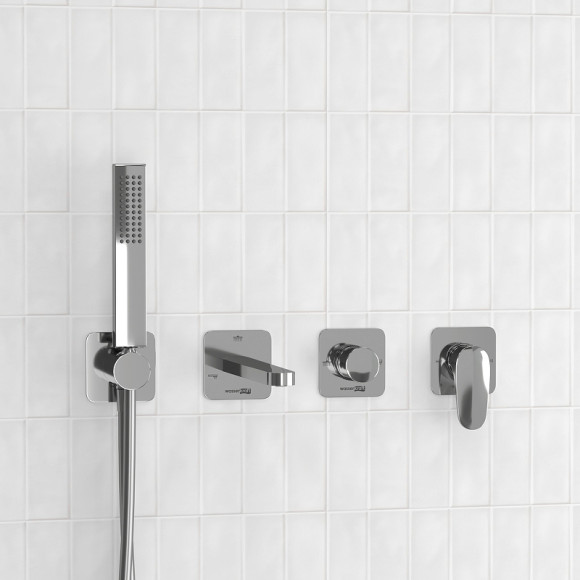 Смеситель для ванны WasserKRAFT Weida A3151.268.270.271.087.103 Хром