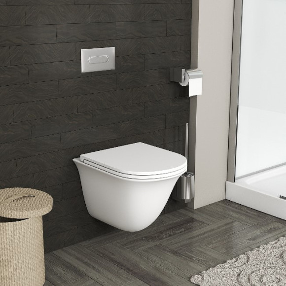 Унитаз Grossman GR-4412MS подвесной с сиденьем Микролифт Унитаз Grossman GR-4412MS подвесной с сиденьем Микролифт