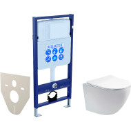 Комплект унитаза с инсталляцией Aquatek Европа SET AQUATEK ЕВРОПА cm с сиденьем Микролифт Комплект унитаза с инсталляцией Aquatek Европа SET AQUATEK ЕВРОПА cm с сиденьем Микролифт