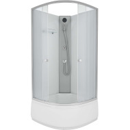 Душевая кабина Niagara Eco 90x90 E90/40/MT/BK без гидромассажа