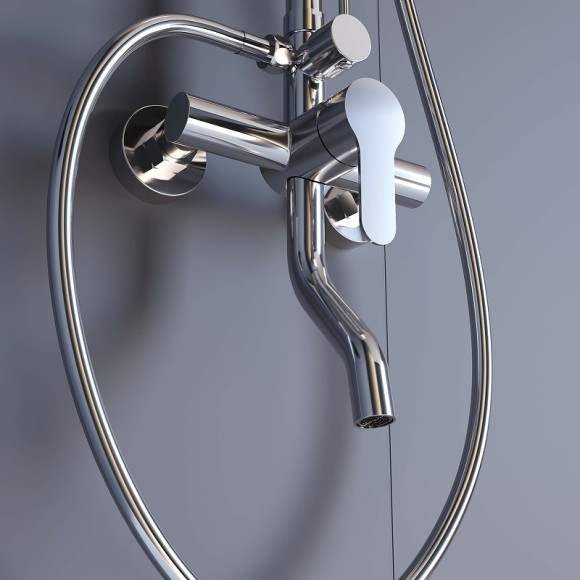 Душевая система RGW Shower Panels SP-24 59140124-13 Хром Душевая система RGW Shower Panels SP-24 59140124-13 Хром