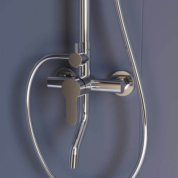 Душевая система RGW Shower Panels SP-24 59140124-13 Хром Душевая система RGW Shower Panels SP-24 59140124-13 Хром