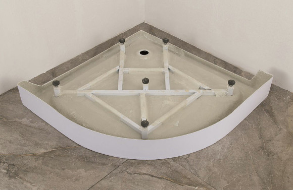 Акриловый поддон Agger A01-080TCR/T 80x80 с антискользящим покрытием