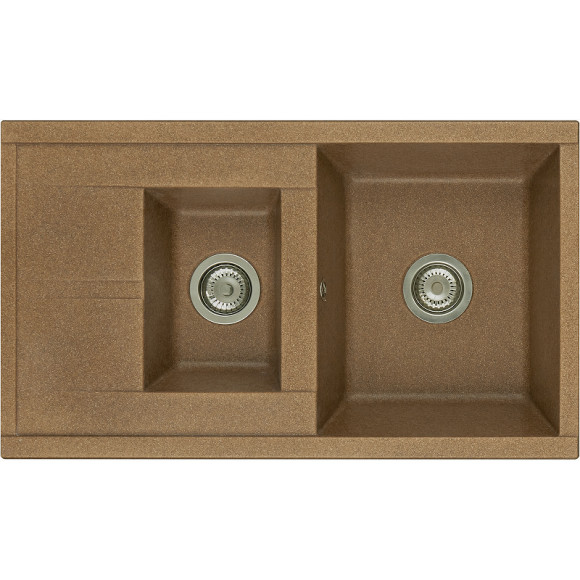 Кухонная мойка Aquaton Делия 87 1A716232DE270 Терракотовая