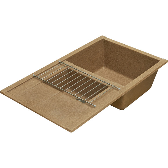 Кухонная мойка Aquaton Делия 87 1A716232DE270 Терракотовая