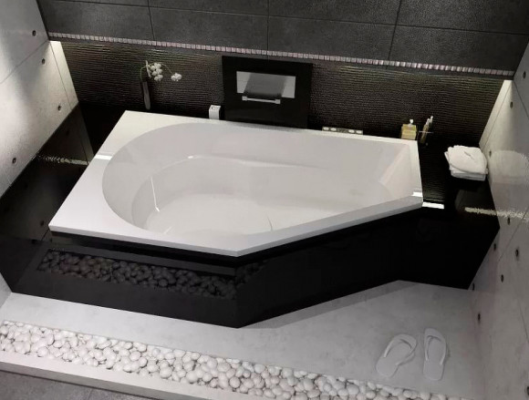 Акриловая ванна Riho Yukon 160x90 B008001005 (BA3400500000000) R без гидромассажа Акриловая ванна Riho Yukon 160x90 B008001005 (BA3400500000000) R без гидромассажа