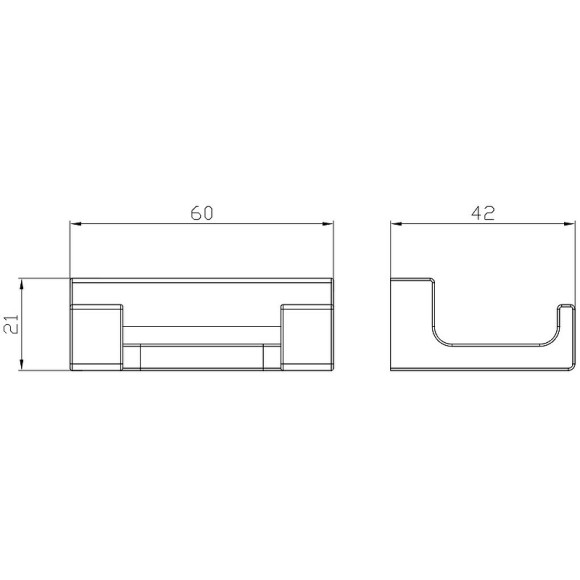 Двойной крючок Rav Slezak Nil NLA0102ZK Золотистый крацованный Двойной крючок Rav Slezak Nil NLA0102ZK Золотистый крацованный