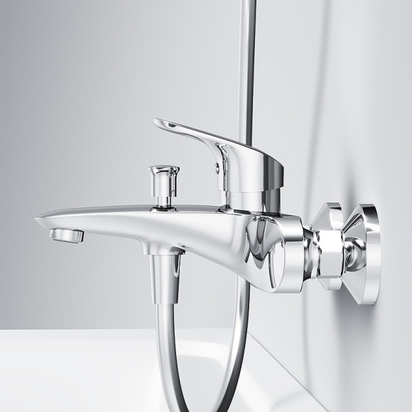 Смеситель для ванны AM.PM Like F8010016 Хром Смеситель для ванны AM.PM Like F8010016 Хром