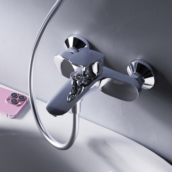 Смеситель для ванны AM.PM Like F8010016 Хром Смеситель для ванны AM.PM Like F8010016 Хром