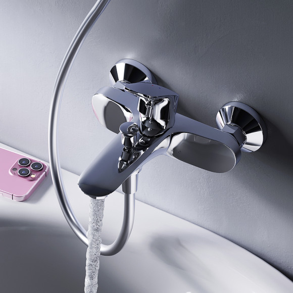 Смеситель для ванны AM.PM Like F8010016 Хром Смеситель для ванны AM.PM Like F8010016 Хром