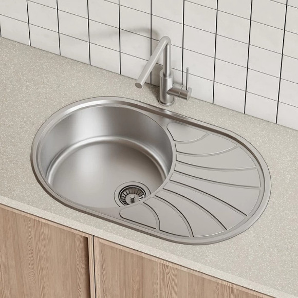 Кухонная мойка Iddis Suno S 77 SUN77SDi77S Сатин