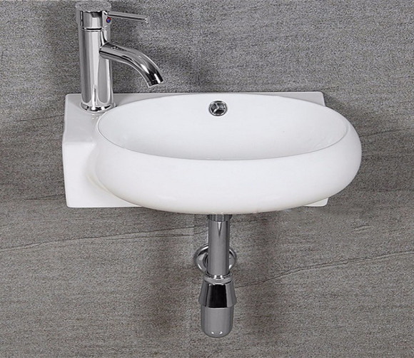 Раковина CeramaLux 43 9100R Белая