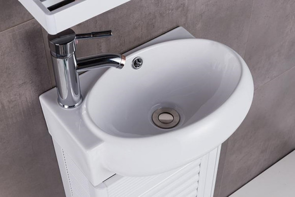 Раковина CeramaLux 43 9100R Белая