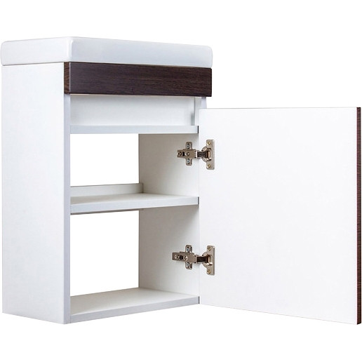 Тумба под раковину Style Line Compact 40 Люкс СС-00000417 подвесная Венге Тумба под раковину Style Line Compact 40 Люкс СС-00000417 подвесная Венге