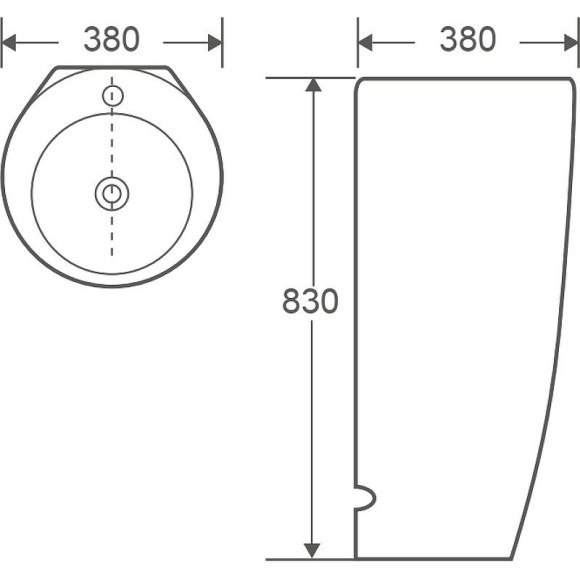 Раковина WeltWasser Leerbach 3838 GL-WT 38 10000005489 Белый глянец Раковина WeltWasser Leerbach 3838 GL-WT 38 10000005489 Белый глянец