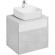 Тумба под раковину Aquaton Марбл 60 1A276101MH4C0 подвесная Слэйт Белый матовый