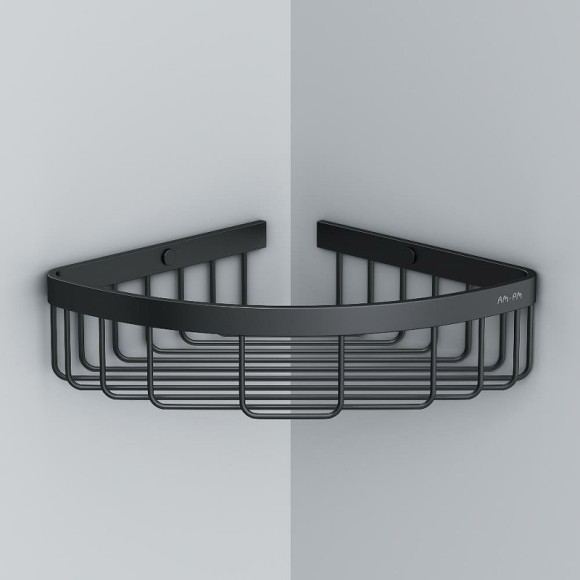 Полка корзина AM.PM Sense L A7452122 угловая Черная матовая Полка корзина AM.PM Sense L A7452122 угловая Черная матовая