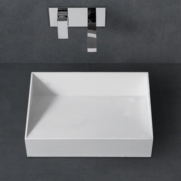 Раковина-чаша Abber Stein 60 AS2623 Белая матовая Раковина-чаша Abber Stein 60 AS2623 Белая матовая