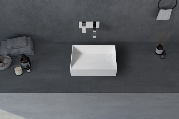 Раковина-чаша Abber Stein 60 AS2623 Белая матовая Раковина-чаша Abber Stein 60 AS2623 Белая матовая