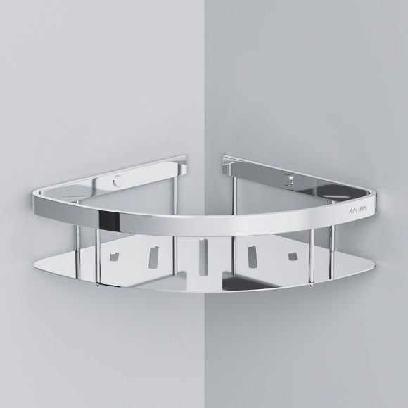 Полка корзина AM.PM Sense L A7454100 угловая Хром Полка корзина AM.PM Sense L A7454100 угловая Хром