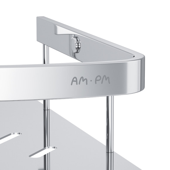 Полка корзина AM.PM Sense L A7454100 угловая Хром Полка корзина AM.PM Sense L A7454100 угловая Хром