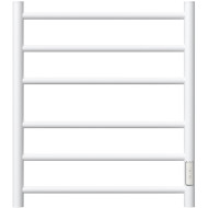 Электрический полотенцесушитель Point Аврора PN10846W П6 400x600 диммер справа Белый
