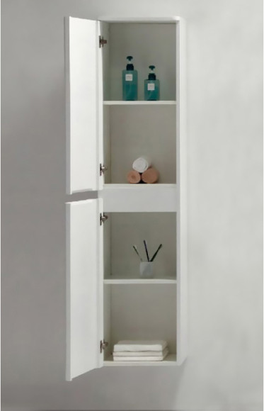Шкаф пенал BelBagno Energia-N 40 L ENERGIA-N-1700-2A-SC-BL-L подвесной Bianco Lucido