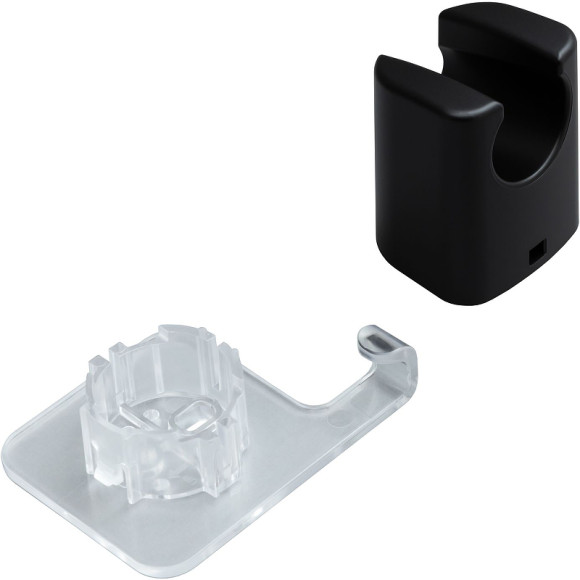 Держатель ручного душа Allen Brau Infinity 5.21B17-31 Черный матовый Держатель ручного душа Allen Brau Infinity 5.21B17-31 Черный матовый