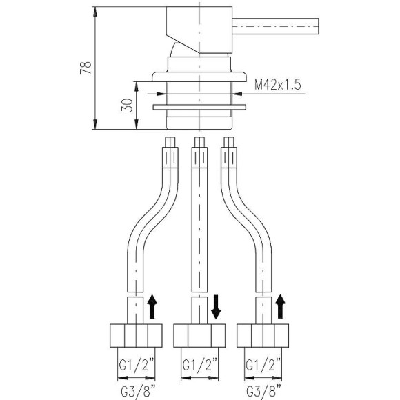 Смеситель на борт ванны Rav Slezak Seina SE968.5 Хром Смеситель на борт ванны Rav Slezak Seina SE968.5 Хром