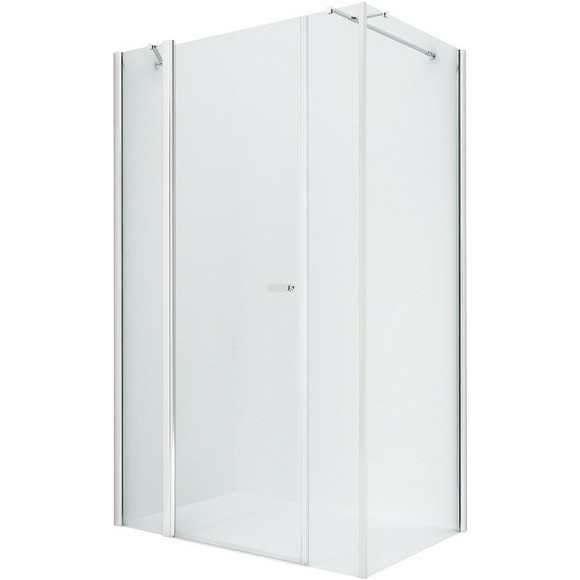 Душевой уголок New Trendy New Soleo Chrome 120х120 K-0648 профиль Хром стекло прозрачное