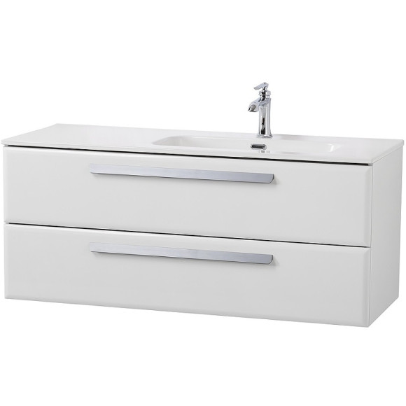 Тумба под раковину Cezares Eco-Cer-N 120 R ECO-CER-N-1200-2C-SO-BL-R подвесная Bianco Lucido без ручек