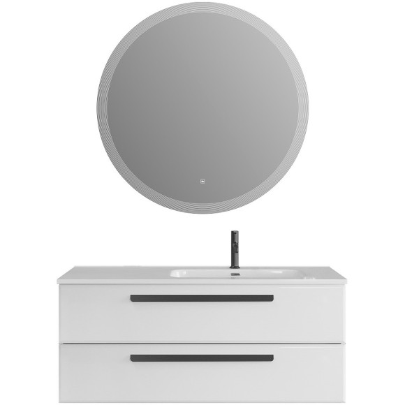 Тумба под раковину Cezares Eco-Cer-N 120 R ECO-CER-N-1200-2C-SO-BL-R подвесная Bianco Lucido без ручек