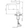 Смеситель для раковины Orange Lutz M04-021cr Хром Смеситель для раковины Orange Lutz M04-021cr Хром