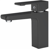 Смеситель для раковины Kaiser Elite 01011-2 Черный матовый Смеситель для раковины Kaiser Elite 01011-2 Черный матовый