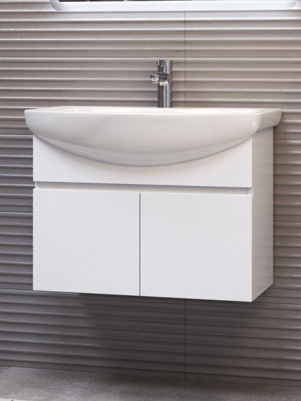 Тумба под раковину Vigo Wing 60 tp.WIN.BAL.60.2D подвесная Белая