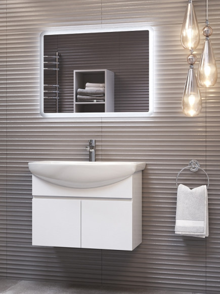 Тумба под раковину Vigo Wing 60 tp.WIN.BAL.60.2D подвесная Белая