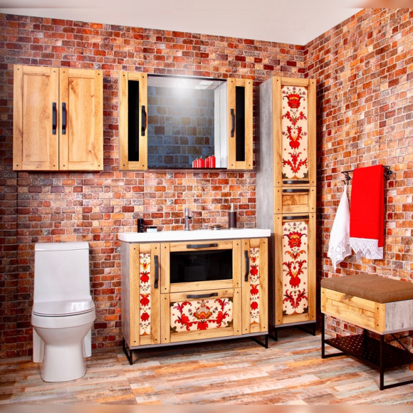 Банкетка Бриклаер Лофт 60 4627125414091 Метрополитен грей Банкетка Бриклаер Лофт 60 4627125414091 Метрополитен грей