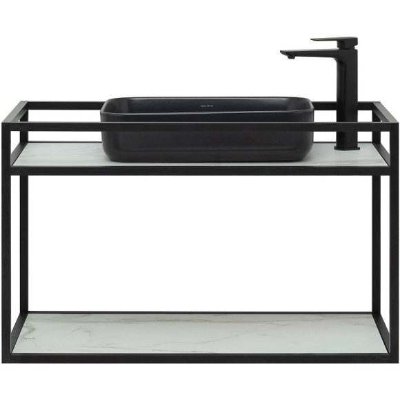 Консоль под раковину Allen Brau Liberty 90 1.33003.BB Черный браш Консоль под раковину Allen Brau Liberty 90 1.33003.BB Черный браш