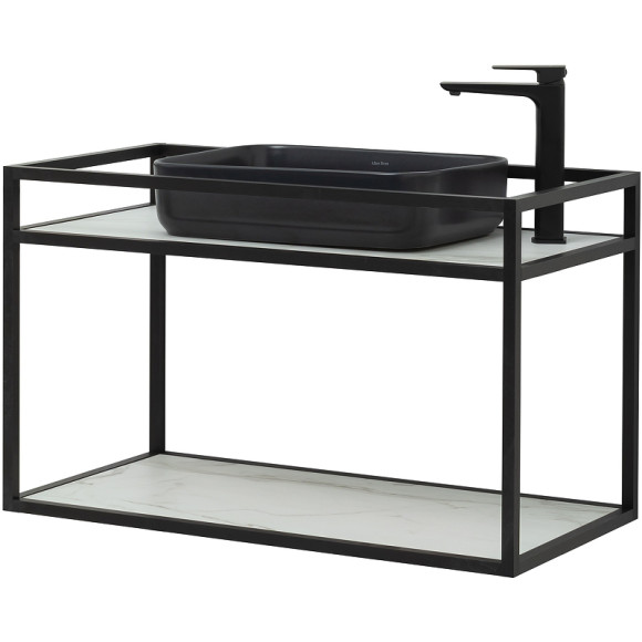 Консоль под раковину Allen Brau Liberty 90 1.33003.BB Черный браш Консоль под раковину Allen Brau Liberty 90 1.33003.BB Черный браш