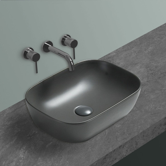 Раковина-чаша Vincea 46 VBS-102MA Антрацит матовый Раковина-чаша Vincea 46 VBS-102MA Антрацит матовый