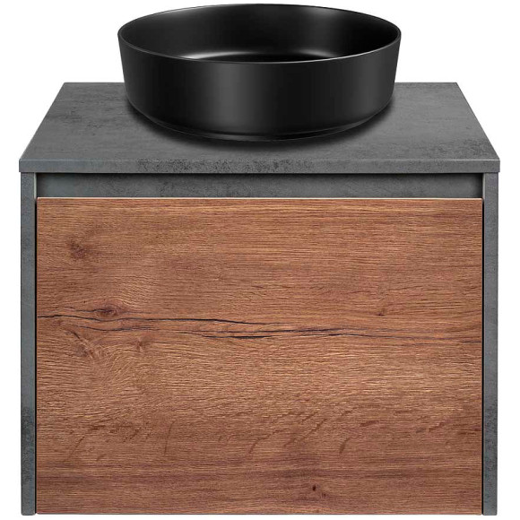 Тумба под раковину Vincea Mesa 60 VMC-2MS600TB подвесная T.Oak Beton Тумба под раковину Vincea Mesa 60 VMC-2MS600TB подвесная T.Oak Beton