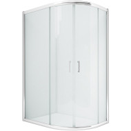 Душевой уголок New Trendy New Varia Chrome 100х80 K-0505 профиль Хром стекло прозрачное Душевой уголок New Trendy New Varia Chrome 100х80 K-0505 профиль Хром стекло прозрачное
