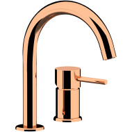 Смеситель для раковины Remer X-Style X57RL Медь глянцевая