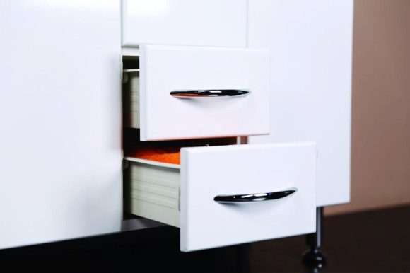 Тумба под раковину Onika Моника 75 с корзиной Белая Тумба под раковину Onika Моника 75 с корзиной Белая