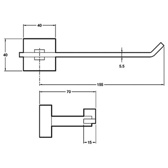 Держатель туалетной бумаги Jacob Delafon Mecanique E77870-CP Хром Держатель туалетной бумаги Jacob Delafon Mecanique E77870-CP Хром