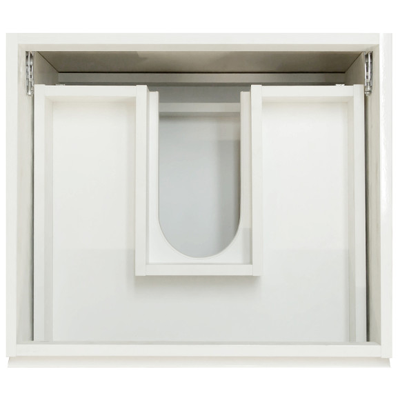 Тумба с раковиной Эстет Dallas Luxe 115 L ФР-00002298 Белая