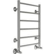 Водяной полотенцесушитель Terminus Аврора П6 400x600 4670078529879 Хром, нижнее подключение, G 1/2" ВР